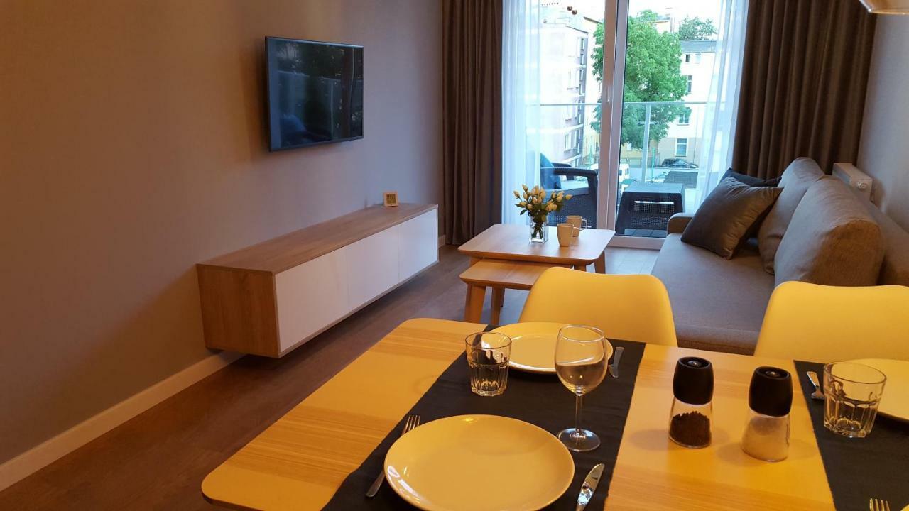 Korab Apartments Jagiellonska Kołobrzeg Buitenkant foto